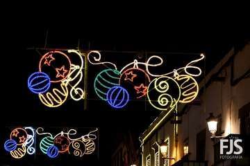 La Navidad ya ilumina Telde/Francisco Javier Santana y Antonio Alí.